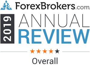 forexbrokers.com 2019 4 étoiles toutes catégories confondues