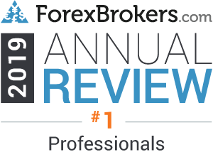 forexbrokers.com 2019 - Auszeichnung in der Kategorie „Professional”