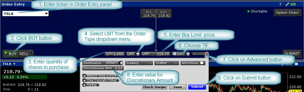 Mosaic Discretionary Order