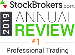 primo premio nella categoria "professional trading" (trading professionale) secondo stockbrokers.com nel 2019