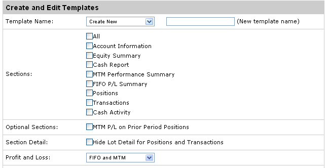 Customized Templates