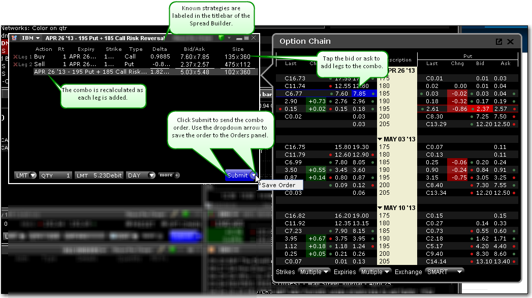 Spread Builder