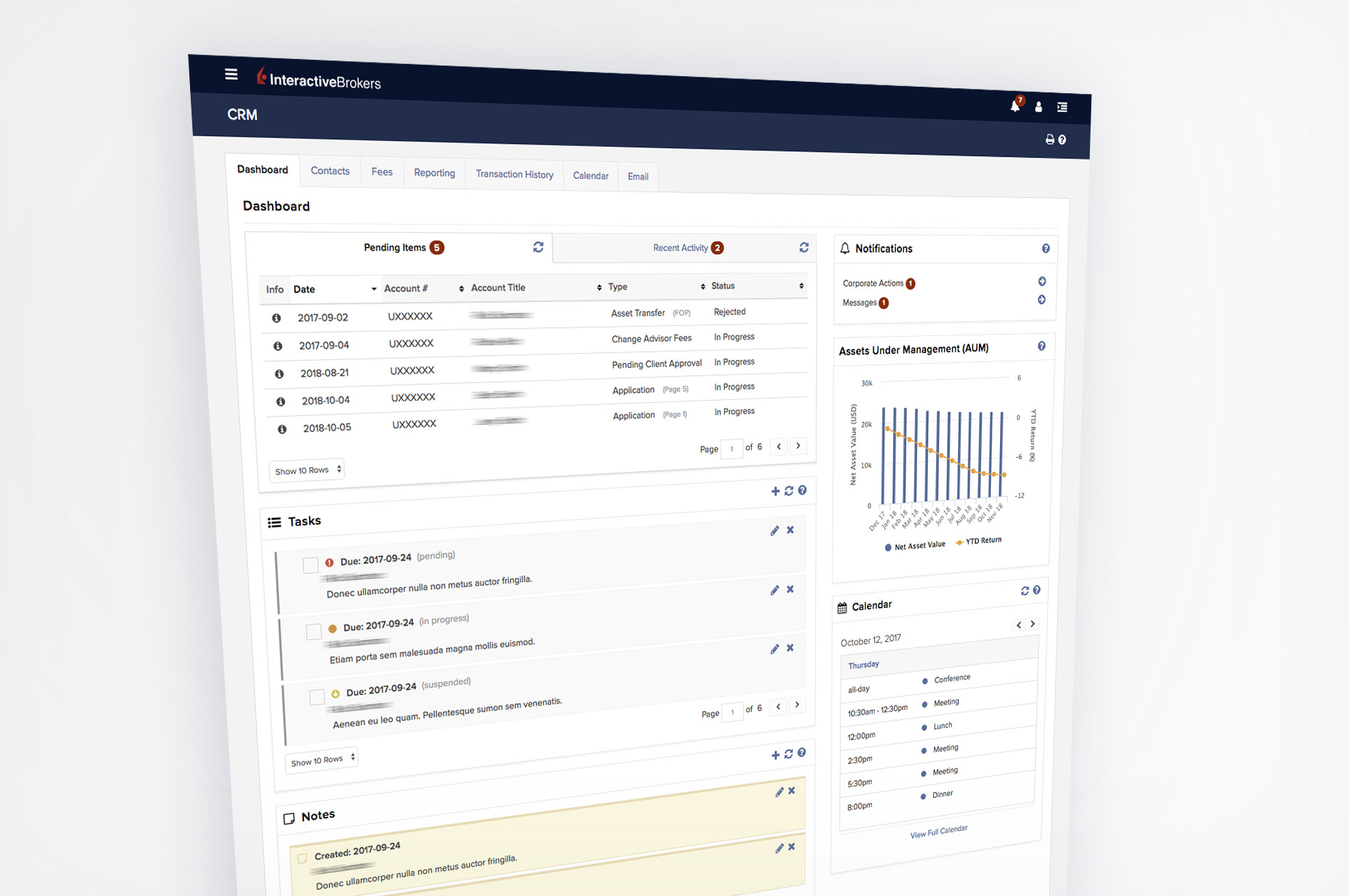 New Account Management Features for Advisors