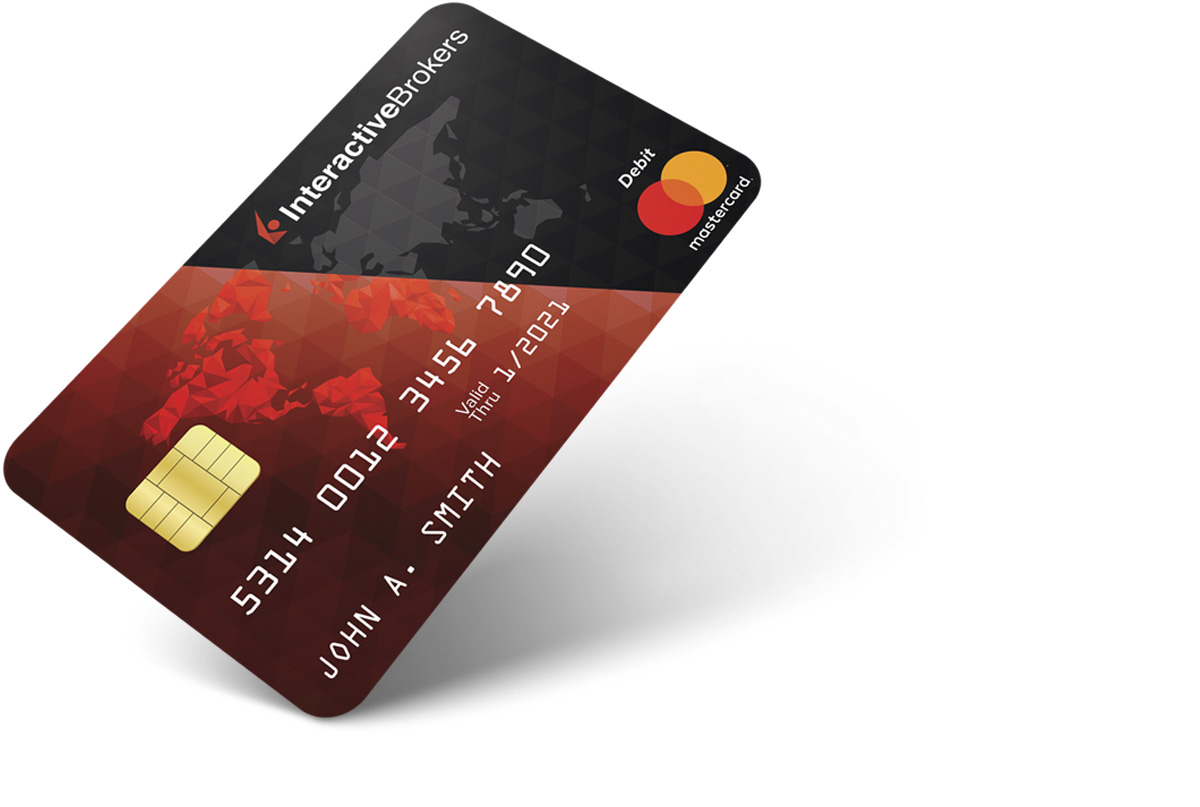 Debit Mastercard de Interactive Brokers