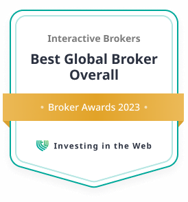 Interactive Brokers è stata valutata come Miglior broker in assoluto!