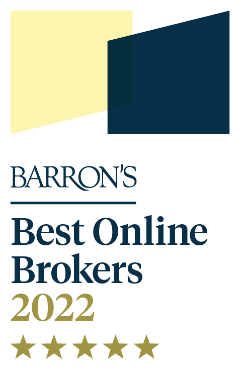 I место – Лучший онлайн-брокер в рейтинге Barron's 2022 года