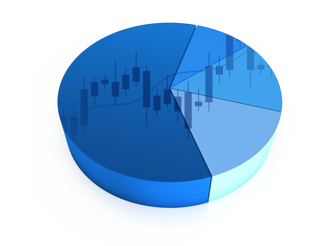 fractional shares pie chart